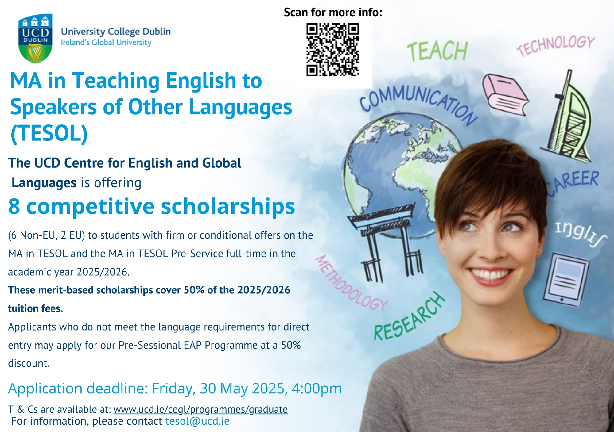 MA TESOL Scholarship Leaflet 25-26